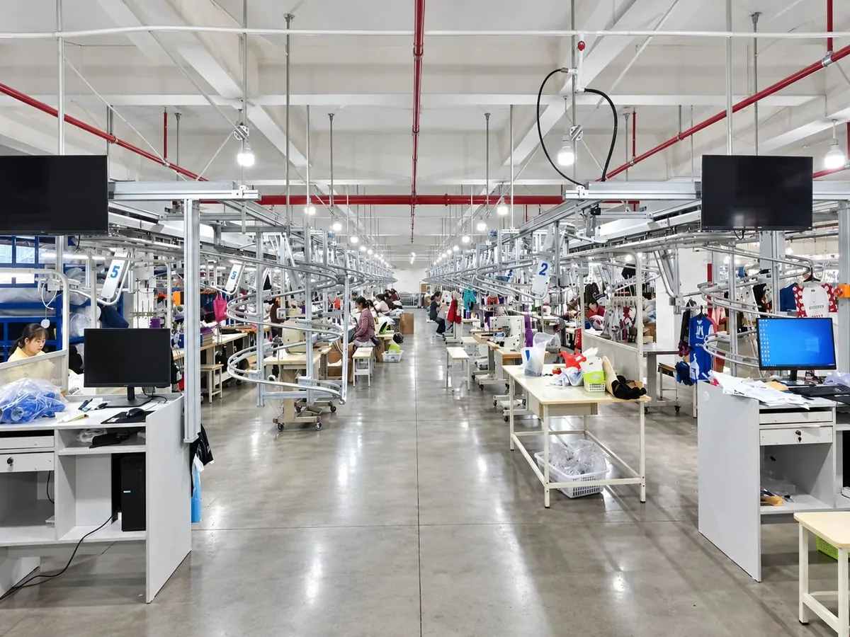 Apparel manufacturing workshop